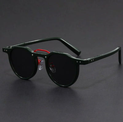 Gafas de Sol Retro Marco Redondo Ultraligero con Protección UV - Image 8