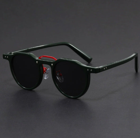 Gafas de Sol Retro Marco Redondo Ultraligero con Protección UV - Image 8
