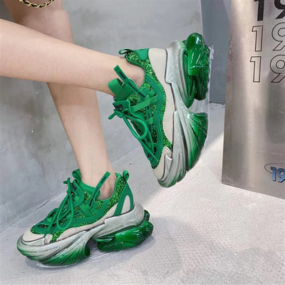 Zapatillas Deportivas Casual para Mujer con Suela Gruesa de Gel - Image 5