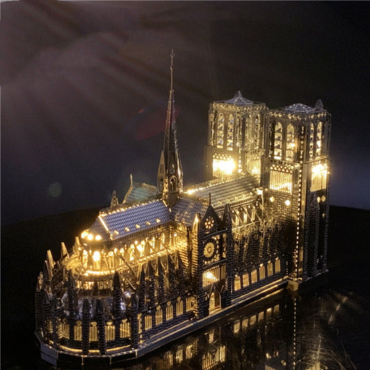 Puzzle Metálico 3D Catedral Notre Dame de París