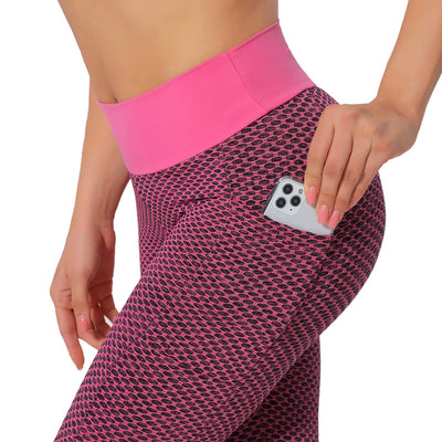 Pantalones de Yoga Cortos y Ajustados Efecto Durazno - Image 70