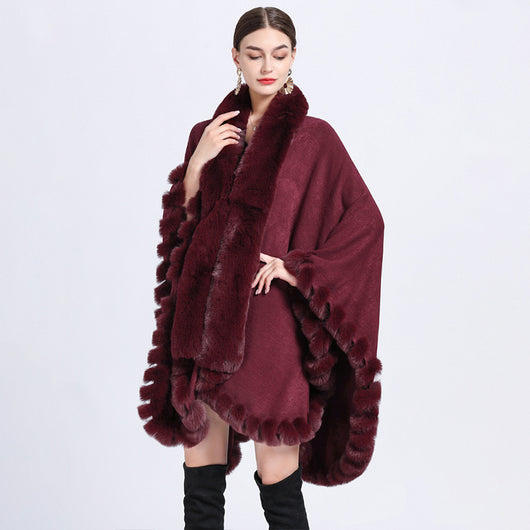 Cardigan Oversized con Cuello de Conejo - Abrigo Tejido Irregular Holgado - Image 9