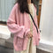 Cardigan Tejido Lazy Style con Escote en V para Mujer
