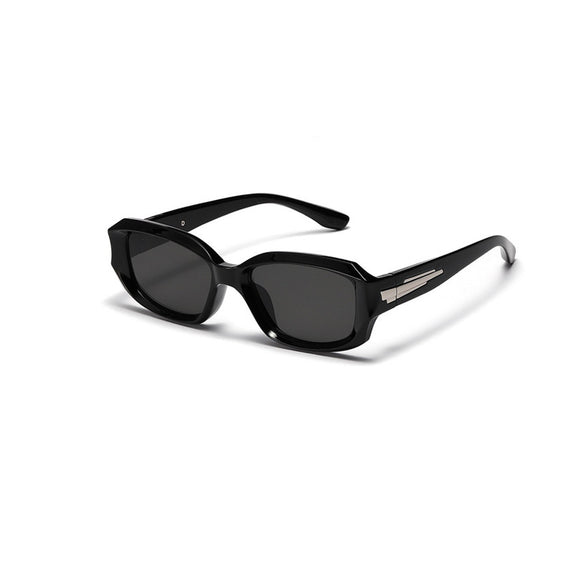 Vintage Rectangular Glasses for Street Photography - Premium Lenses