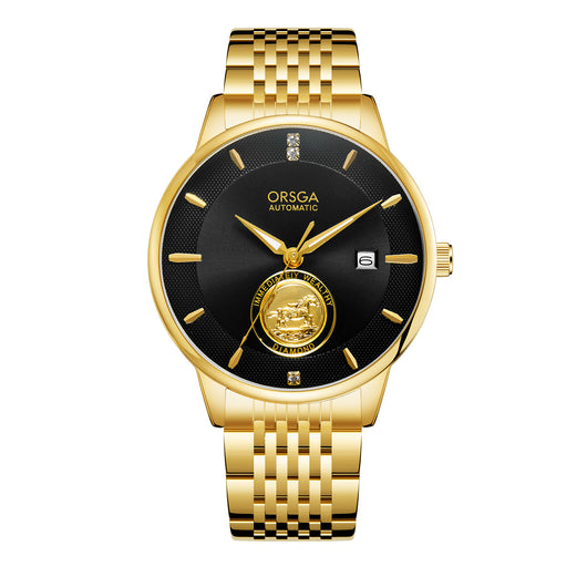Reloj Mecánico Empresarial para Hombre con Fondo Transparente Impermeable - Image 2