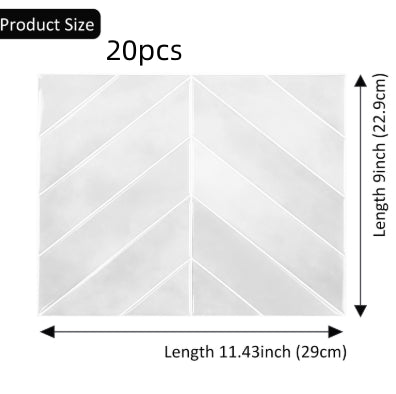 Adhesivo de pared 3D autoadhesivo resistente al aceite para cocina Jade - Image 11