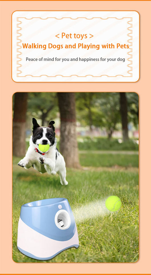 Lanzador Automático de Pelotas para Perros - Juguete Interactivo para Exteriores - Image 12