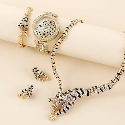 Reloj de Acero Inoxidable con Diamantes y Esfera Grande - Diseño Minimalista - Image 5
