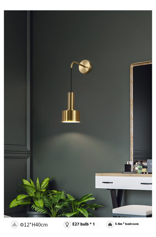 Lámpara de Pared Dorada Elegante para Dormitorio y Mesita de Noche - Image 15
