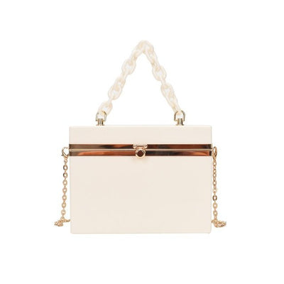 Bolso de Mano Candy Color con Cadena - Clutch Elegante para Eventos - Image 2