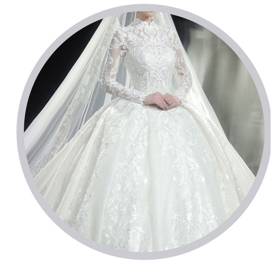 Vestido de Novia Lujo Cielo Estrellado para Sendero - Image 13
