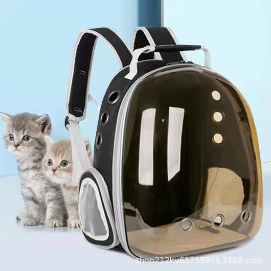 Mochila Panorámica Transparente para Mascotas - Uso Todo Clima - Image 9
