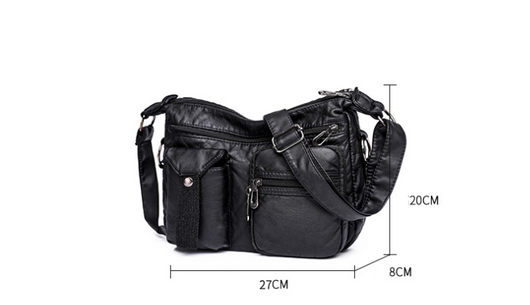 Bolso Bandolera Mujer Lavado con Gran Capacidad - Estilo Versátil - Image 15