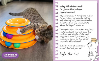 Torre de Juego Interactiva para Gatos con 3 Niveles y Bolas Giratorias - Image 9