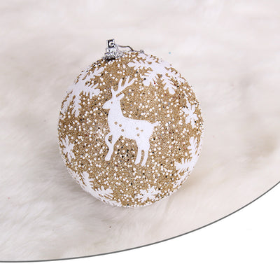 Bolas Navideñas Decorativas Pintadas a Mano