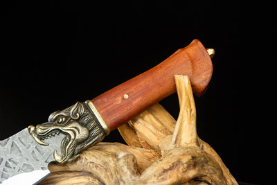 Cuchillos Artesanales Forjados a Mano para Cortar Leña - Image 23