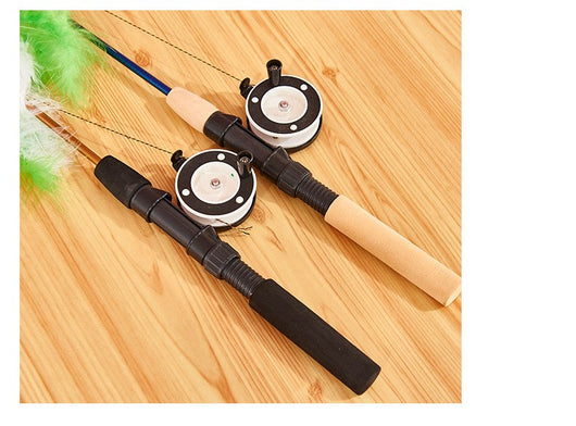 Juguete Interactivo con Pluma y Varilla Retráctil para Gatos - Image 6