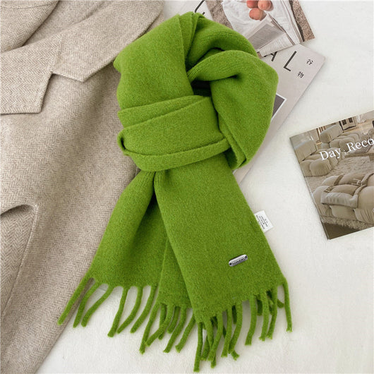 Bufanda Retro de Invierno Premium Multiuso Color Sólido - Image 10