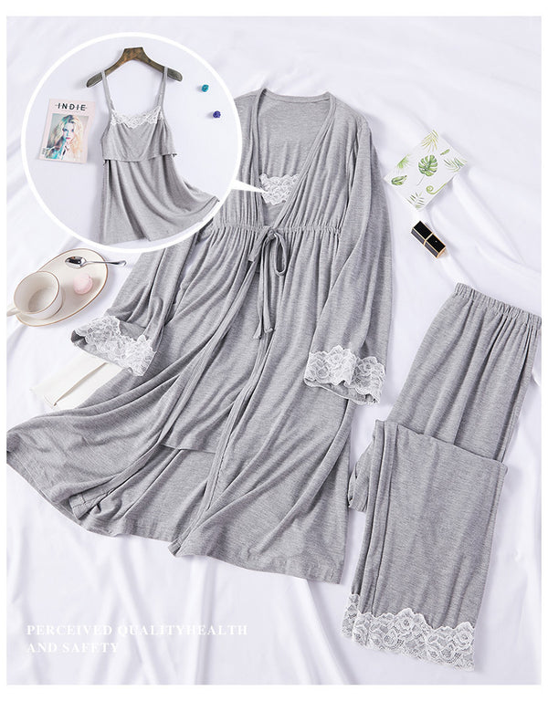 Pijama de Maternidad y Postparto Fresco y Cómodo
