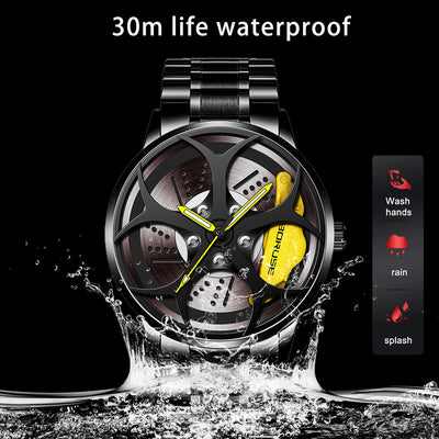 Reloj de Acero Inoxidable para Hombre con Esfera Luminosa - Image 28