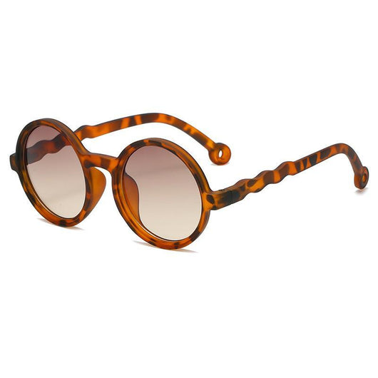 Gafas de Sol Infantiles Redondas con Protección UV y Patillas Flexibles - Image 4