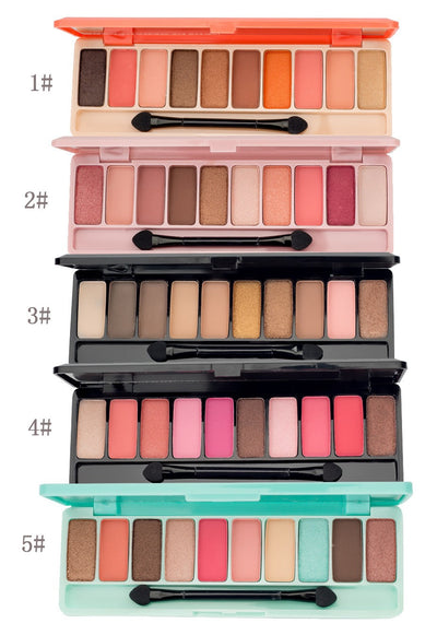 Paleta de Sombras Mate NOVO 10 Colores para la Familia - Image 4