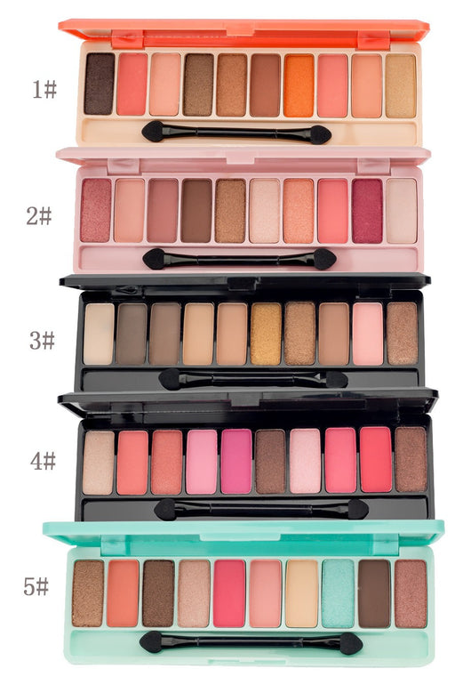 Paleta de Sombras Mate NOVO 10 Colores para la Familia - Image 4