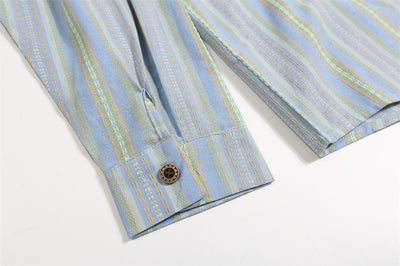 Camisa Holgada Hip-hop para Hombre - Primavera y Otoño - Image 12