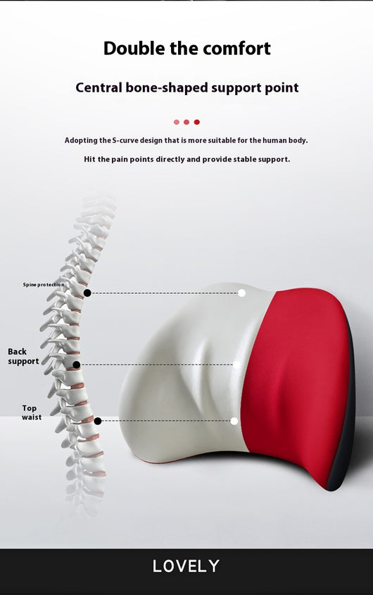 Cojín Lumbar para Auto - Soporte Ergonómico de Cintura - Image 24