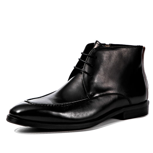 Botas Altas de Cuero para Hombre Knight - Estilo Robusto y Duradero - Image 4