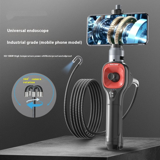 Endoscopio Portátil Industrial HD 1080p Resistente al Agua con Control Manual - Image 6