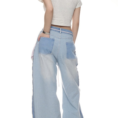 Jeans Vintage Desgastado Estilo Americano para Mujer - Image 2