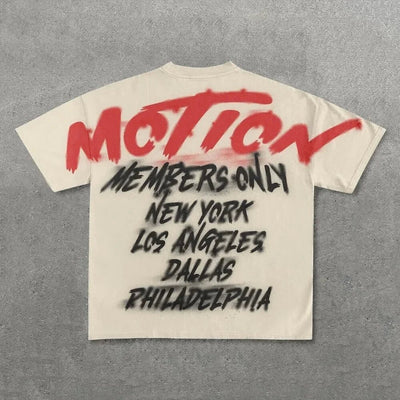 Camiseta Retro Holgada para Mujer con Estampado Gráfico de Algodón - Image 5