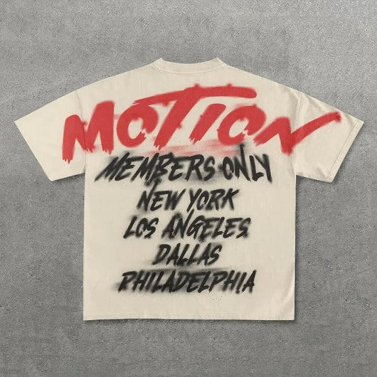 Camiseta Retro Holgada para Mujer con Estampado Gráfico de Algodón - Image 5