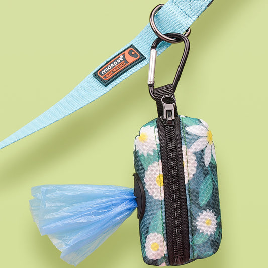 Dispensador de Bolsas para Recoger Desechos de Mascotas - Almacenamiento Portátil