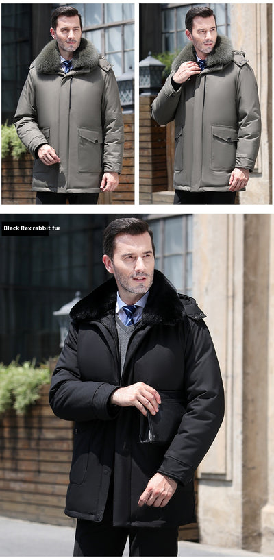 Abrigo Desmontable de Largo Medio para Hombre - Image 17