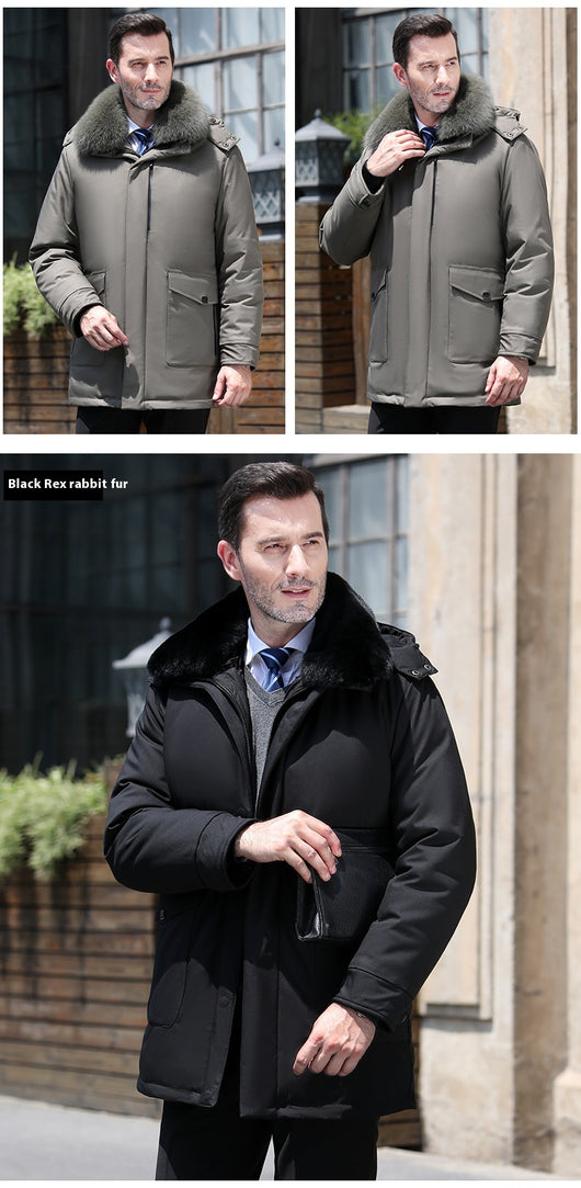 Abrigo Desmontable de Largo Medio para Hombre - Image 17