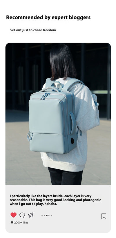 Mochila de Viaje Multifuncional Gran Capacidad para Negocios y Diario - Image 18