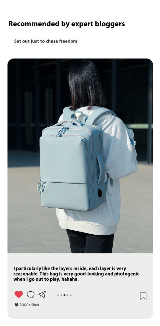 Mochila de Viaje Multifuncional Gran Capacidad para Negocios y Diario - Image 18