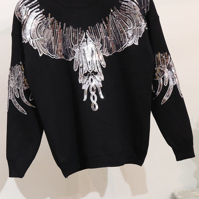 Conjunto de Punto para Mujer: Suéter Manga Larga y Pantalón Tejido - Image 10