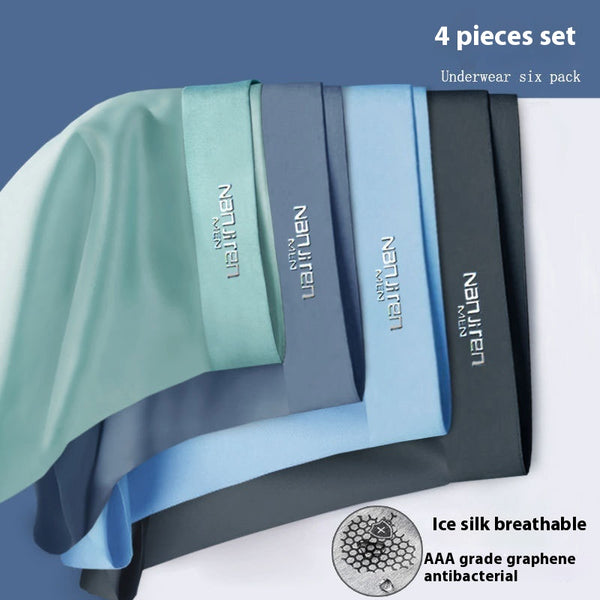 Bóxers Ice Silk Hombre con Grafeno Antibacterial