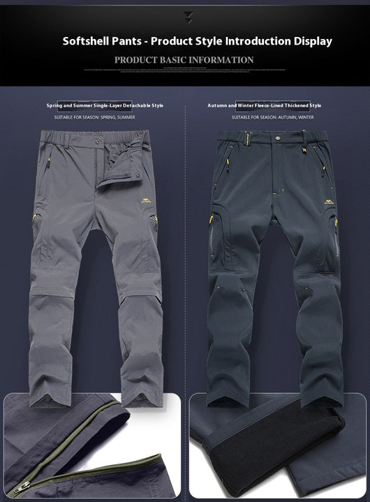 Pantalones Tácticos Impermeables y Cortavientos para Montaña - Image 18
