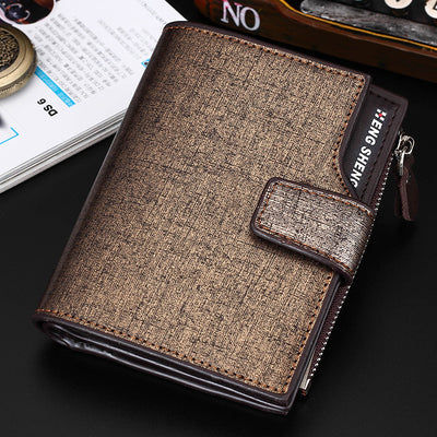 Cartera Vertical Hombre Estilo Coreano Casual - Image 4