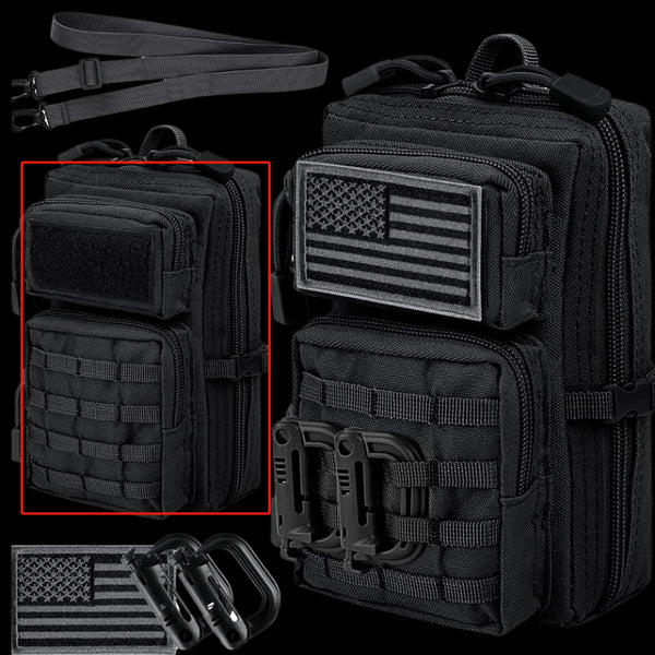 Mochila Táctica Crossbody EDC para Viajes y Trabajo