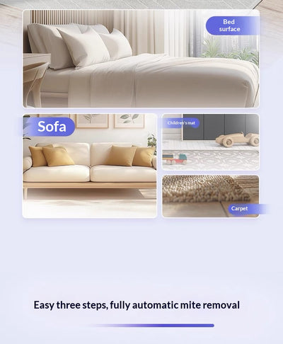 Robot Limpiador Automático de Cama - Eliminador de Ácaros y Pelos de Mascotas - Image 14