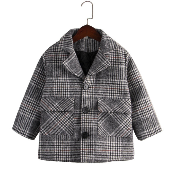 Traje Casual Infantil Gris de Algodón Premium - Image 6