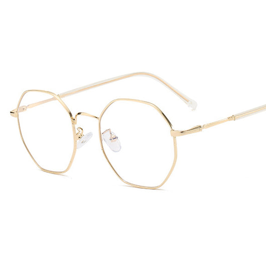 Gafas Geométricas Antiazul con Marco Aleación Moderno - Image 6