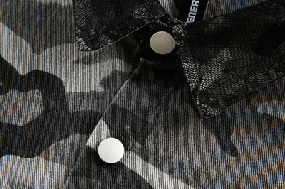 Camisa de Manga Larga Estilo Retro Americano con Diseño Camuflado Desgastado - Image 12