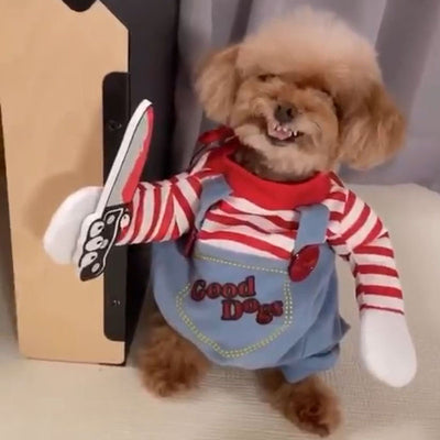 Ropa de Disfraz para Mascotas - Puñal Divertido Halloween Perros y Gatos - Image 5