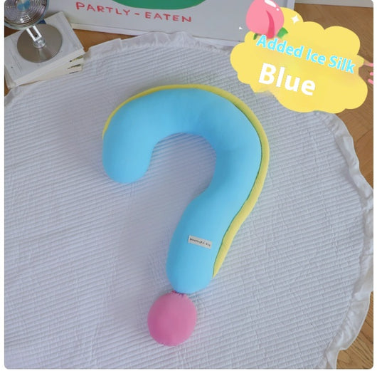 Almohada Interactiva Removible para Mascotas con Diseño de Signo de Interrogación - Image 6